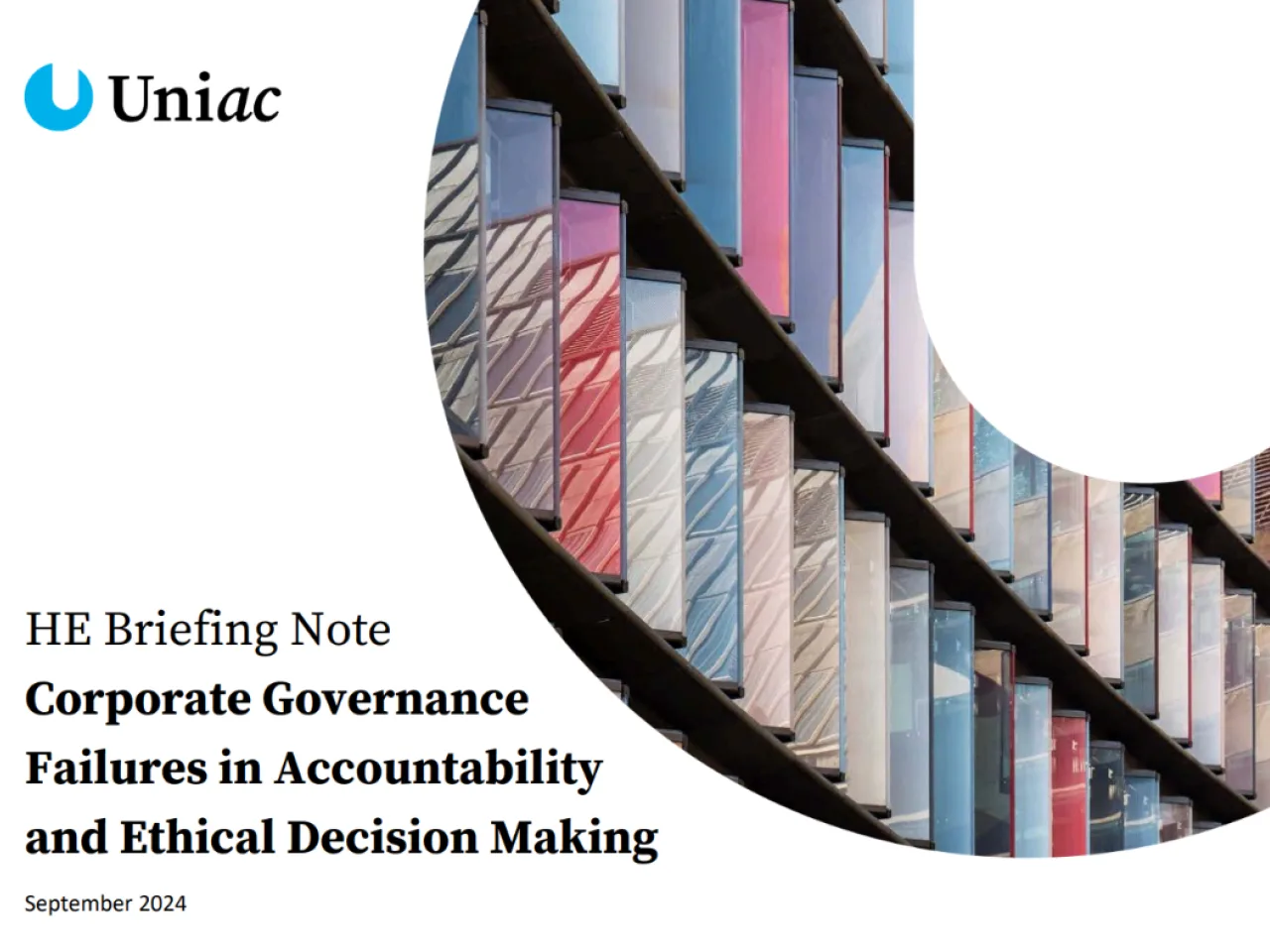 Corporate Governance Failures in Accountability and Ethical Decision Making