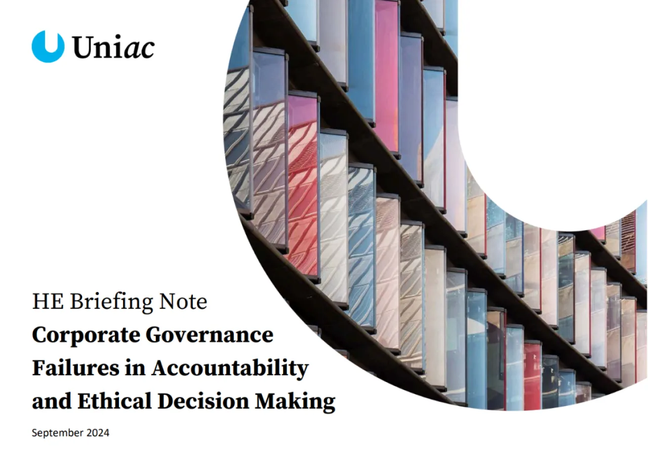 Corporate Governance Failures in Accountability and Ethical Decision Making